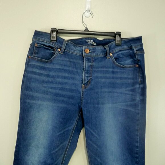 SIZE 20 PETITE STRAIGHT LEG JEANS WITH STRETCH - Picture 3 of 6